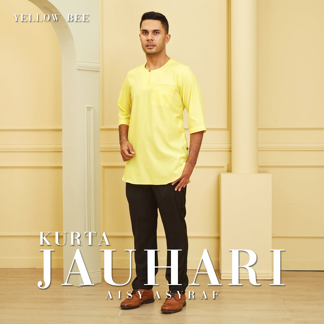 Kurta Jauhari - Yellow Bee