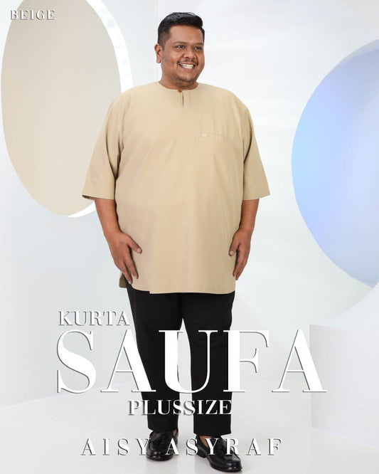 Kurta Saufa Plussize - Beige