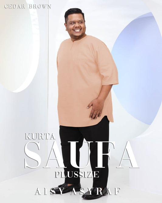 Kurta Saufa Plussize - Cedar Brown