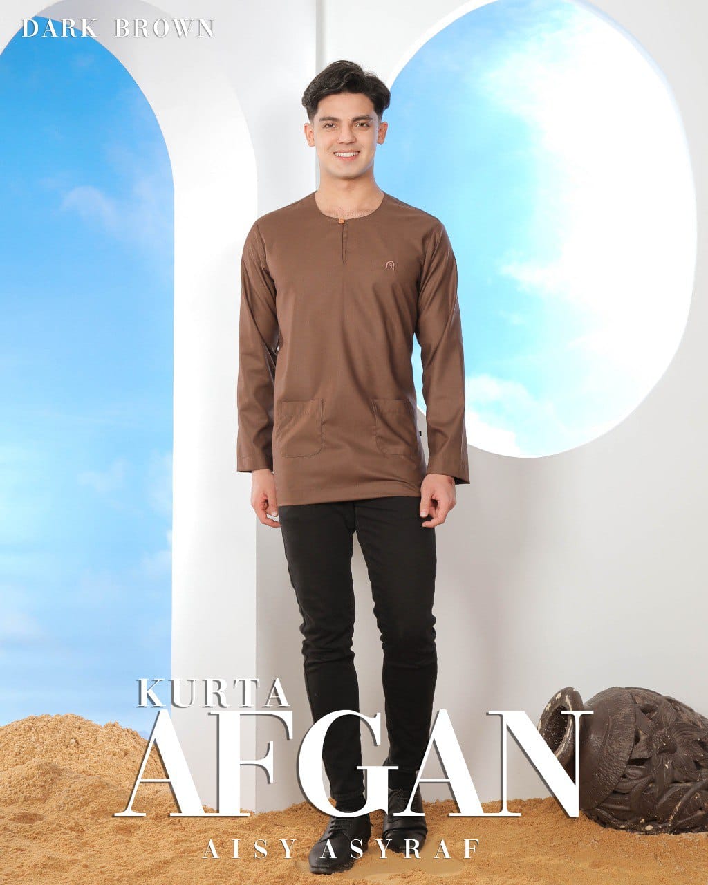 Kurta Afgan - Dark Brown