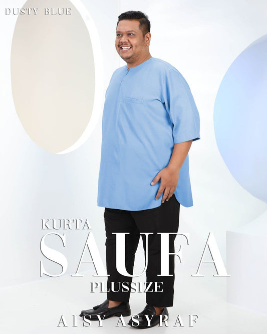 Kurta Saufa Plussize - Dusty Blue