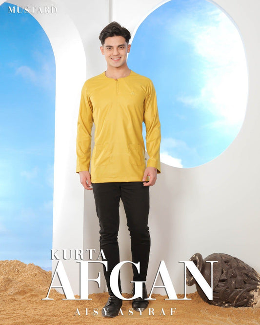 Kurta Afgan - Mustard