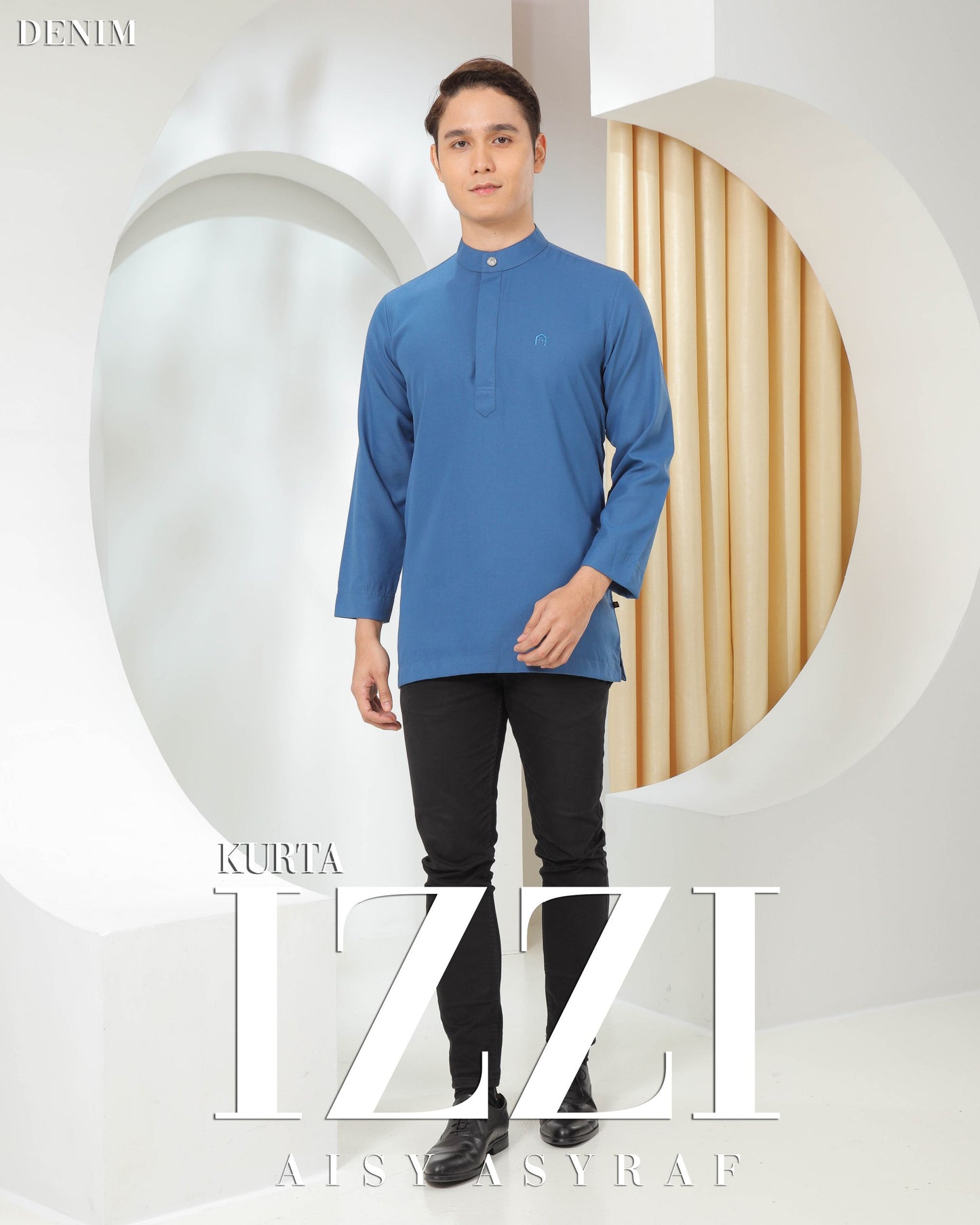 Kurta Izzi - Denim Blue