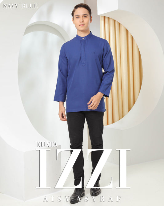 Kurta Izzi - Navy Blue