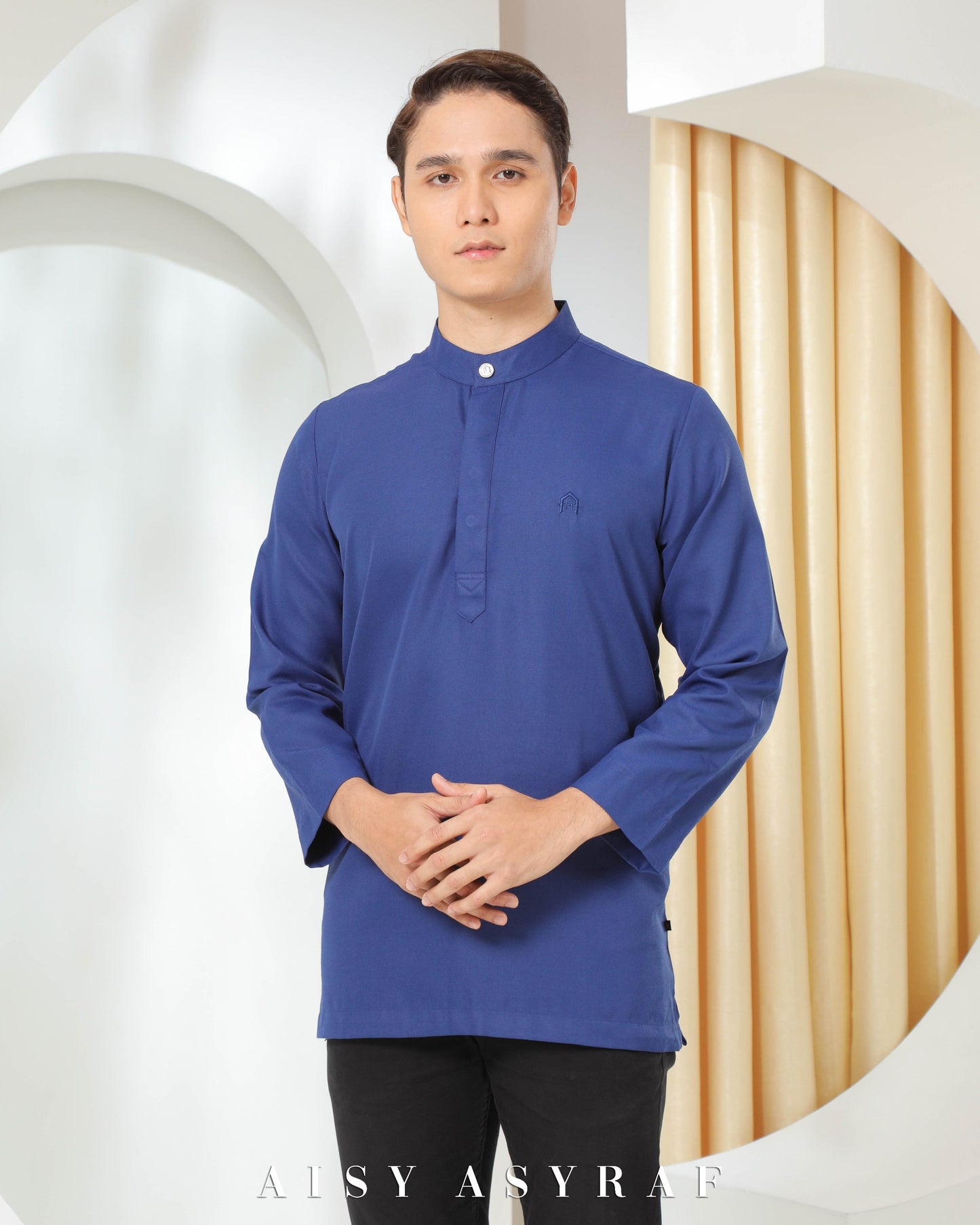 Kurta Izzi - Navy Blue