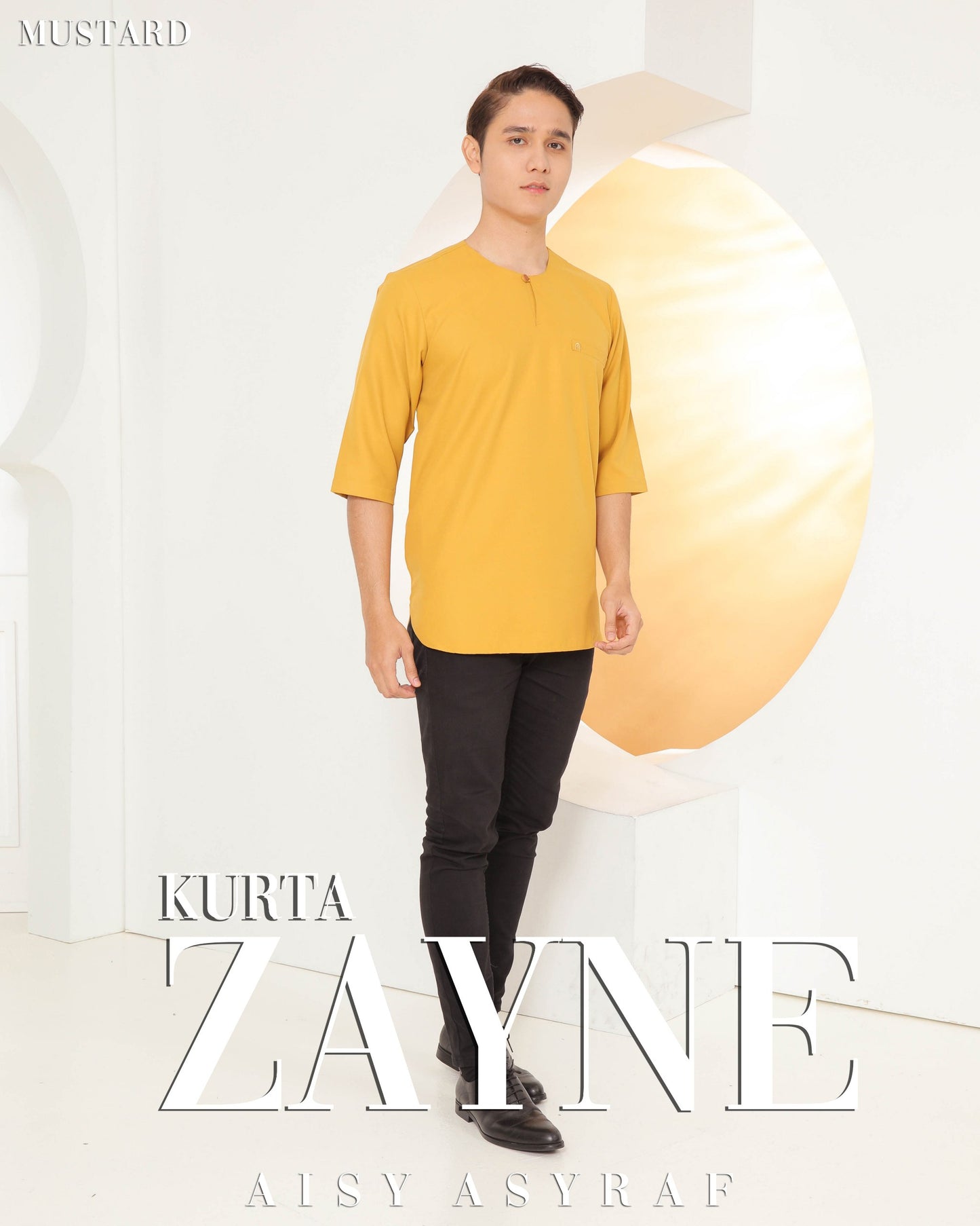 Kurta Zayne - Mustard