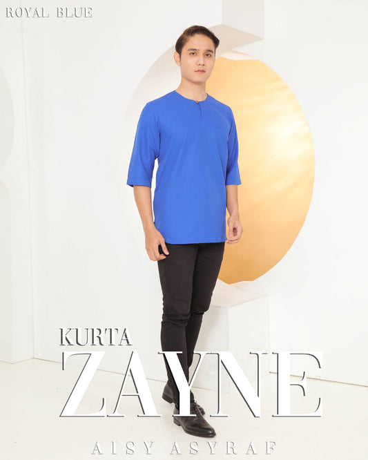 Kurta Zayne - Royal Blue