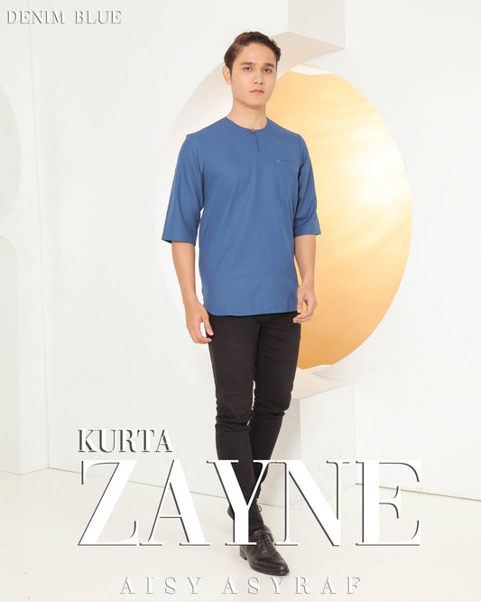 Kurta Zayne - Denim Blue