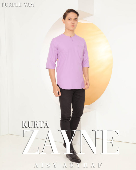 Kurta Zayne - Purple Yam
