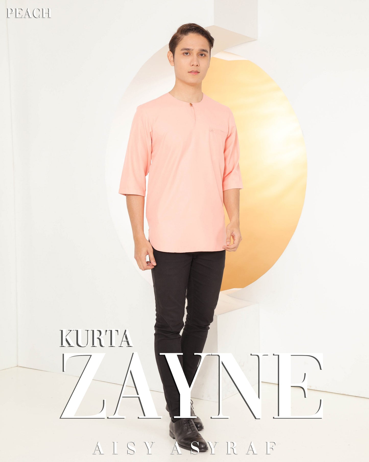 Kurta Zayne - Peach