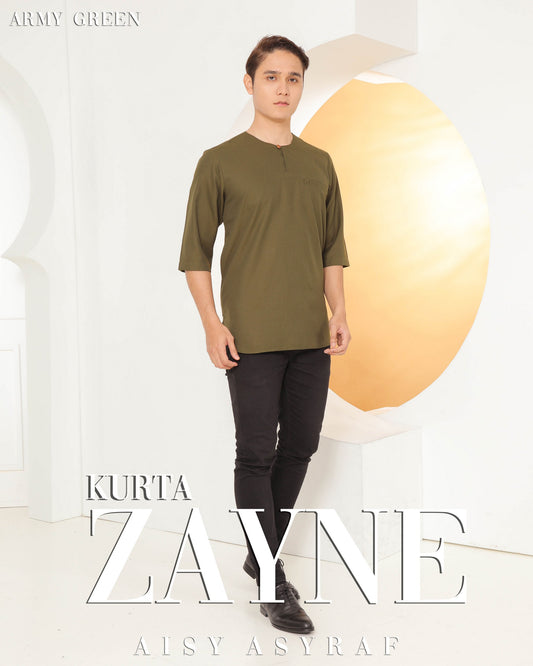 Kurta Zayne - Army Green