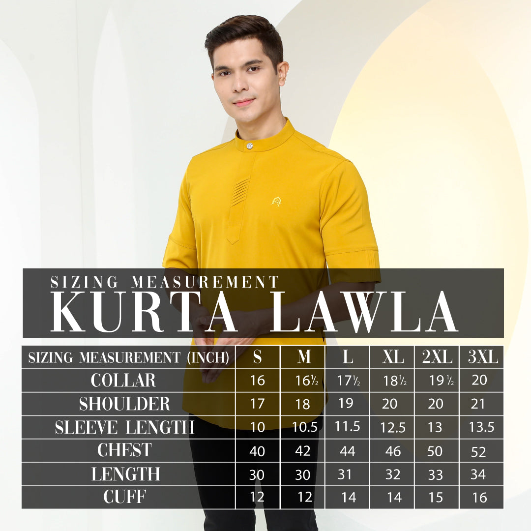 Kurta Lawla - Dusty Blue